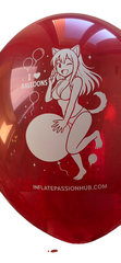 14 inch Cattex Crystal balloons i love balloons