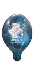14 inch Cattex Crystal balloons have fun