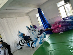 New 8ft Inflatable Husky