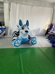 New 8ft Inflatable Husky