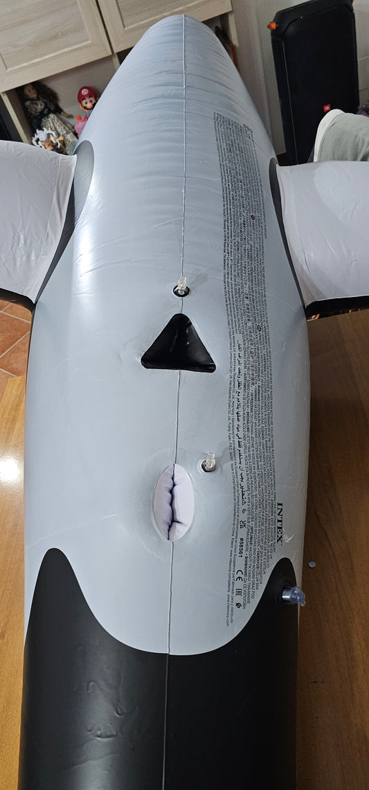 Inflatable Intex Orca Whale with 2 SPH