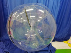 Inflatable beach ball suit 170cm clear