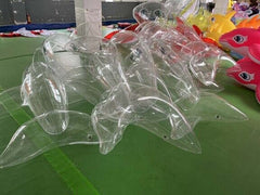 Aufblasbarer Wal 200 cm, PVC 0,3 mm in Sonderfarbe
